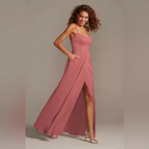 silk maternity bridesmaid dress Satin Maternity Bridesmaid Dress main image 0